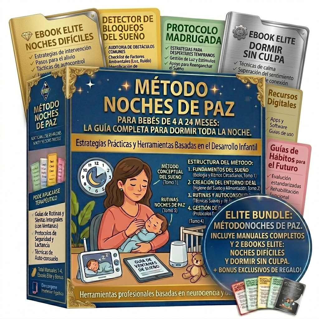 Método Noches de Paz Edición Completa | El sistema más completo para que tu bebe duerma mejor